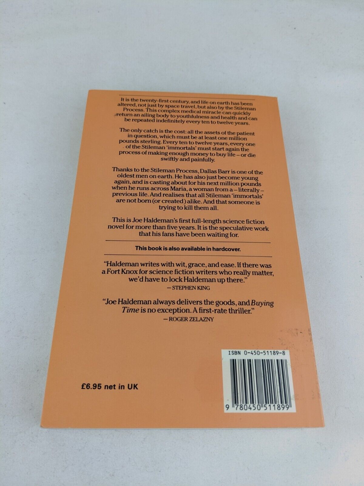 The long habit of living by Joe Haldeman 1989