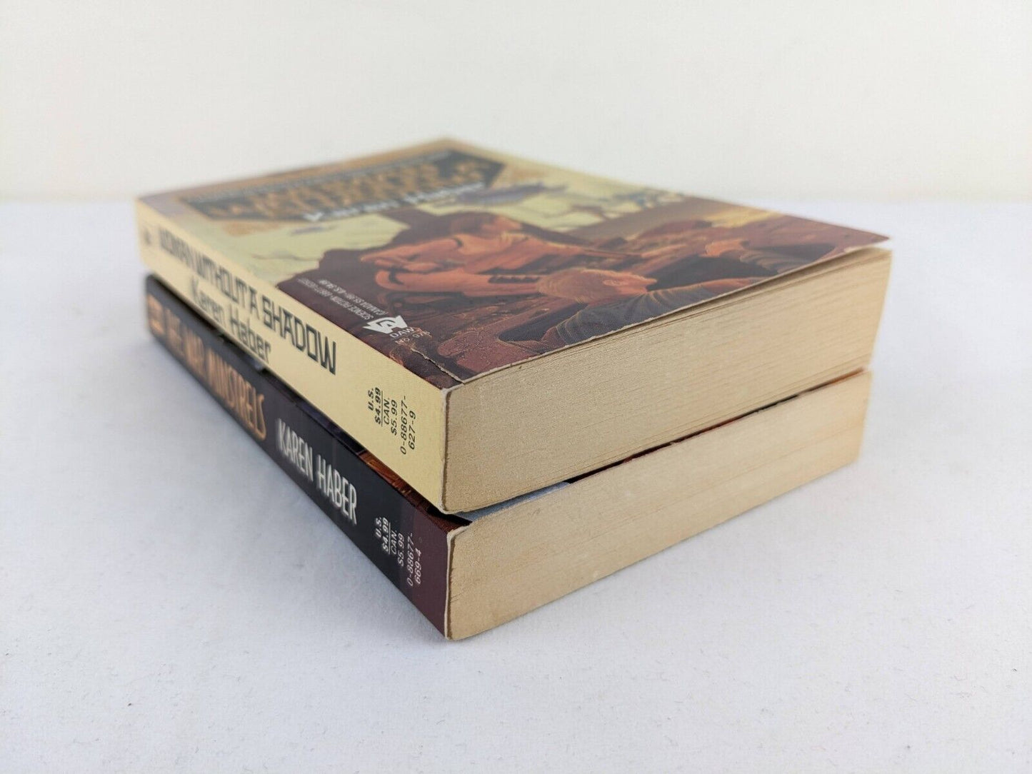 War Minstrels by Karen Haber 1995 Woman without a shadow & War Minstrels