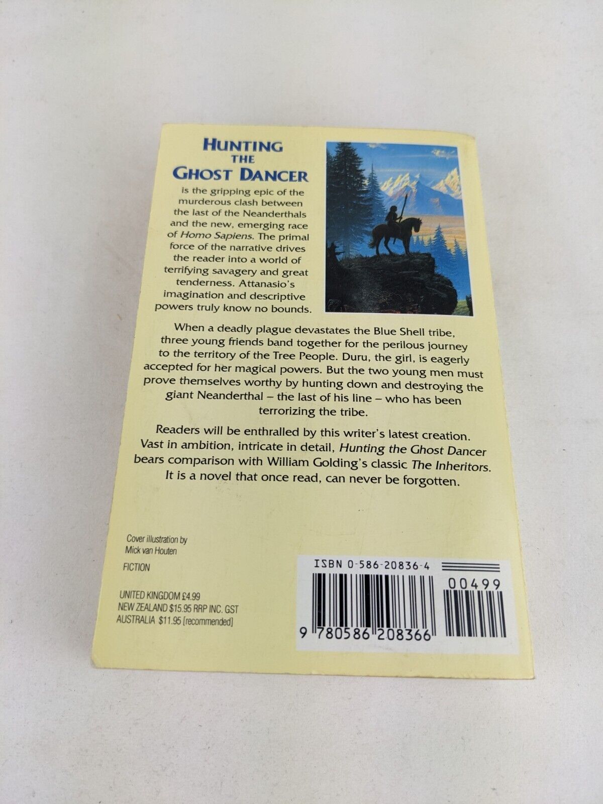 Hunting the ghost dancer by A A Attanasio 1992