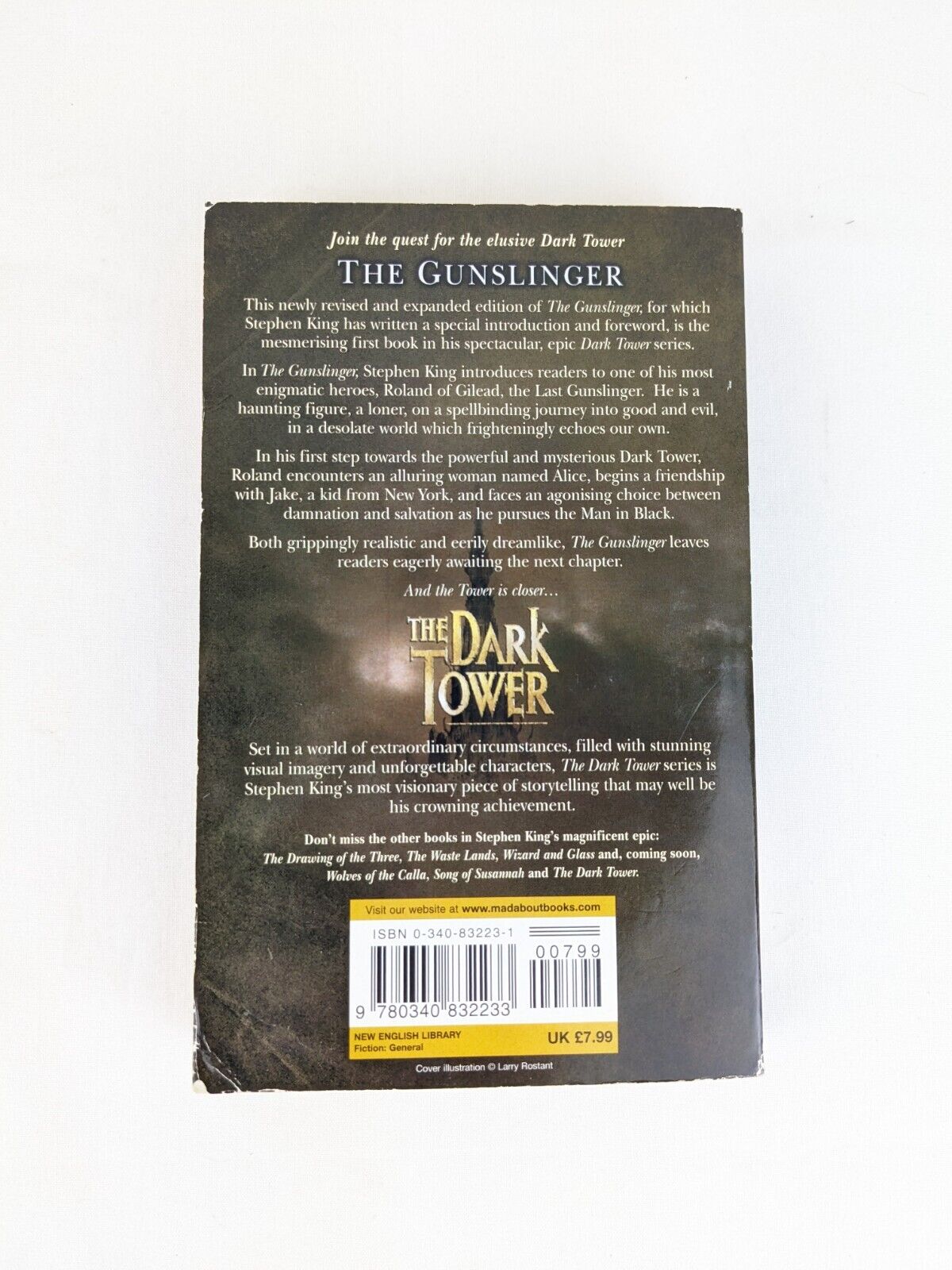 Dark Tower I: The Gunslinger: (Volume 1) by Stephen King (Paperback, 2003)