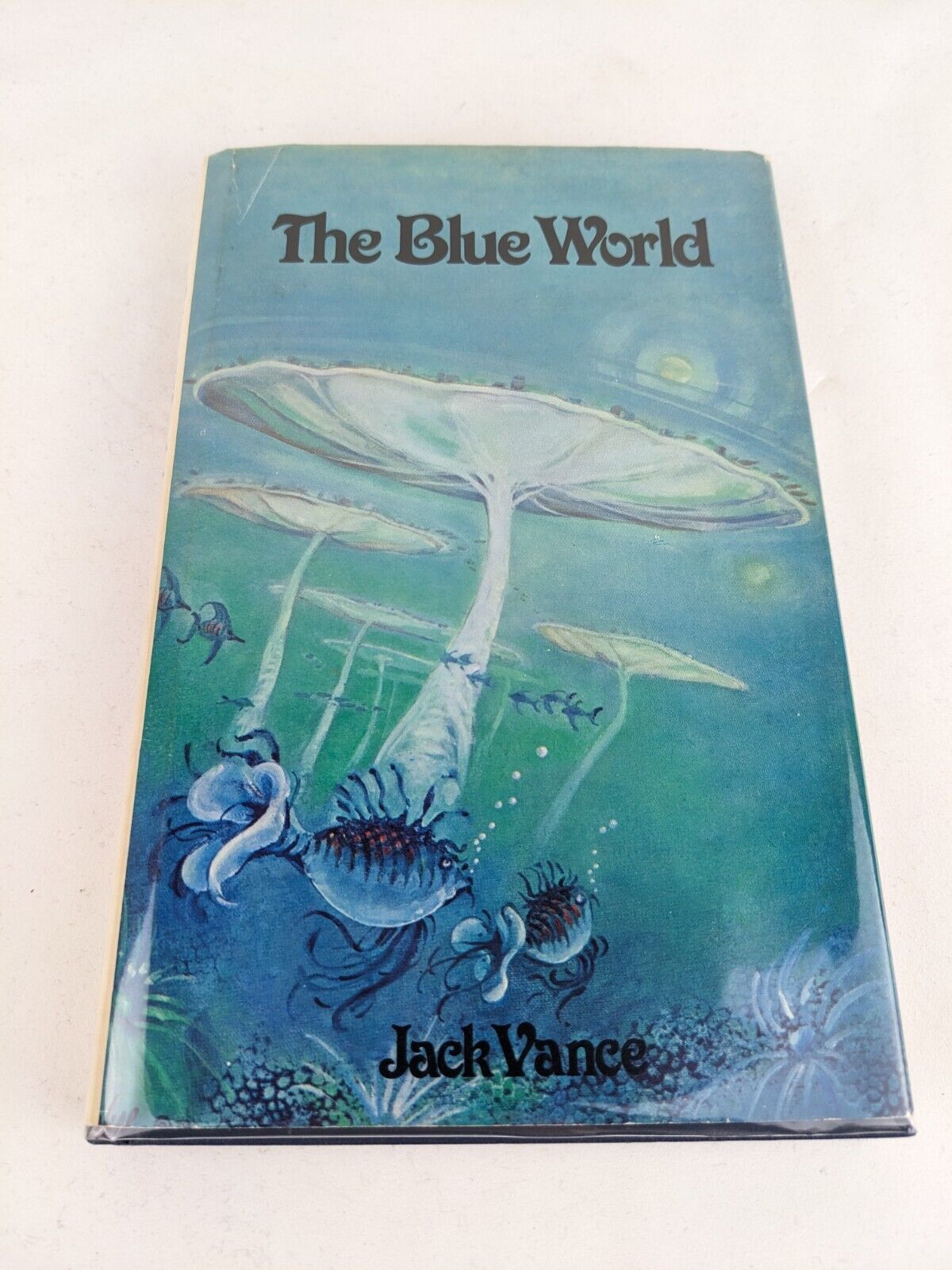 The blue world by Jack Vance Signed 1979 First Edition Hardcover