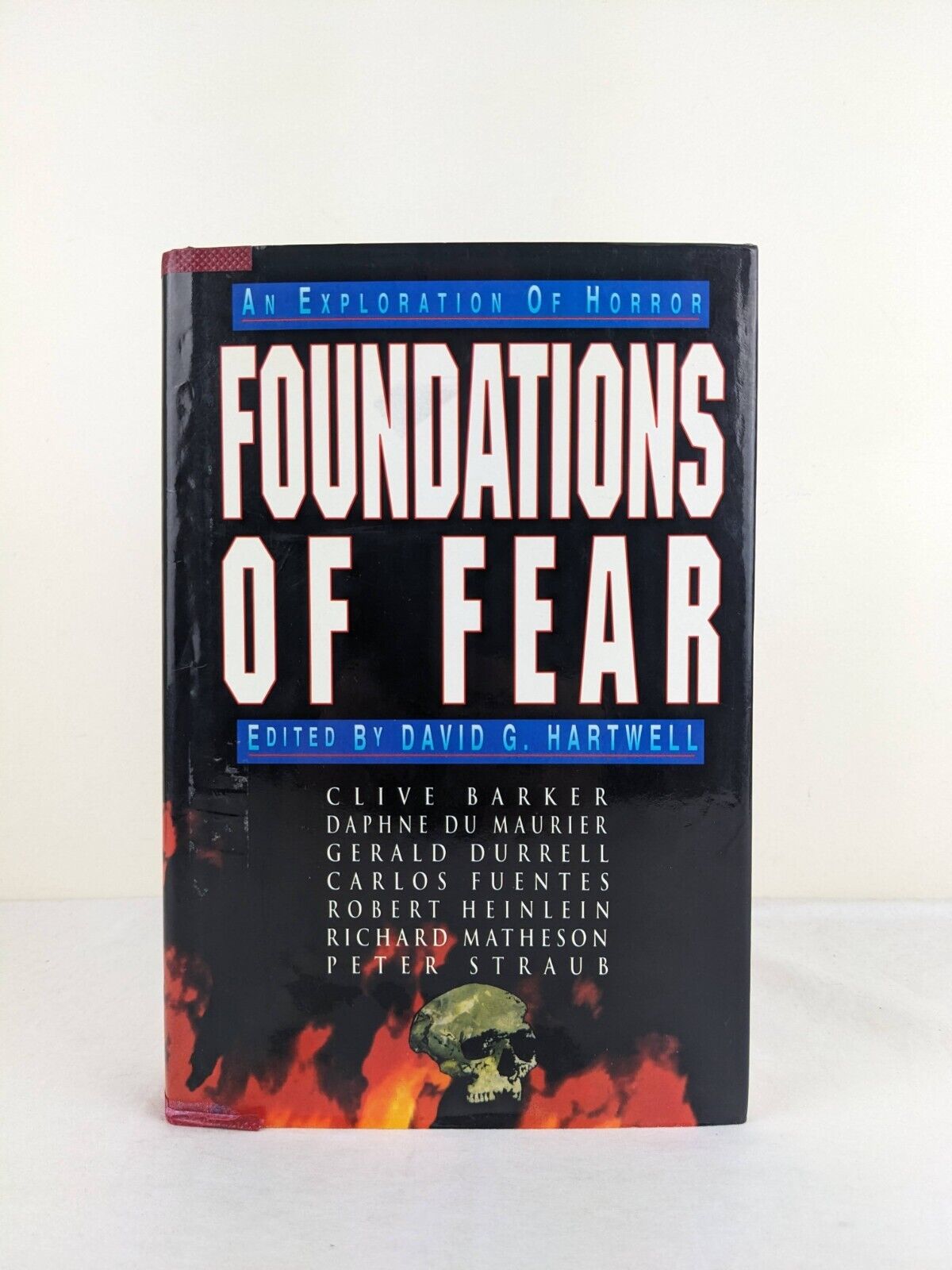 Foundations of Fear - David Hartwell 1992 Hardcover Horror - Barker Matheson etc