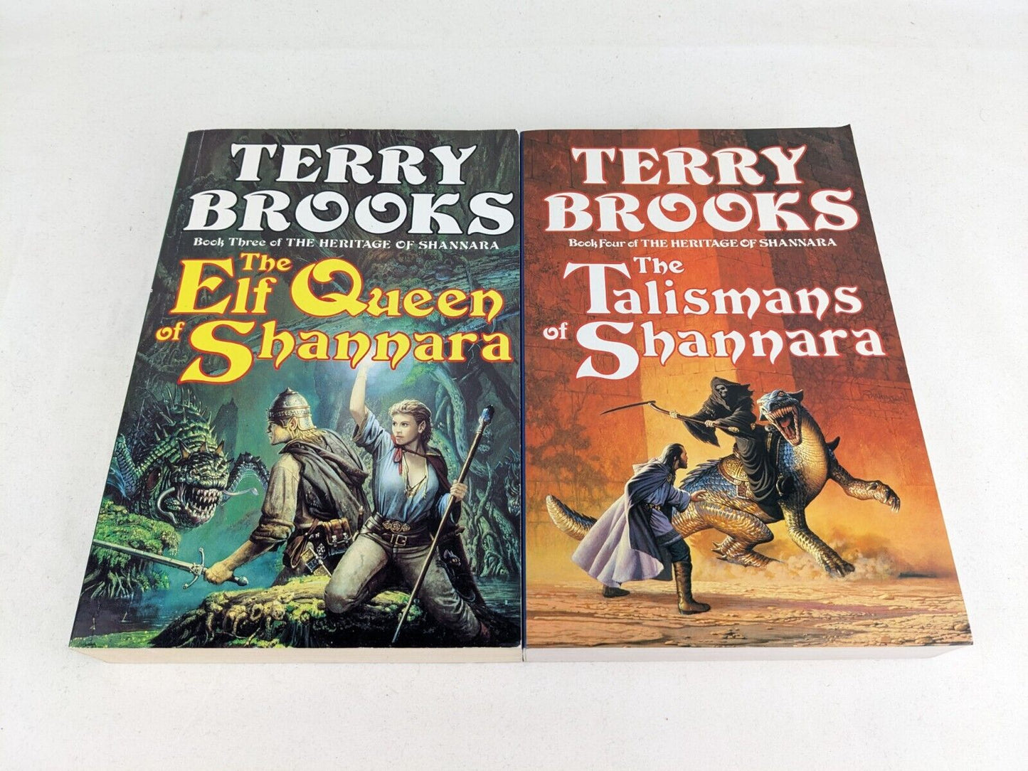 Heritage of Shannara by Terry Brooks 1992 Elf Queen & Talismans of Shannara