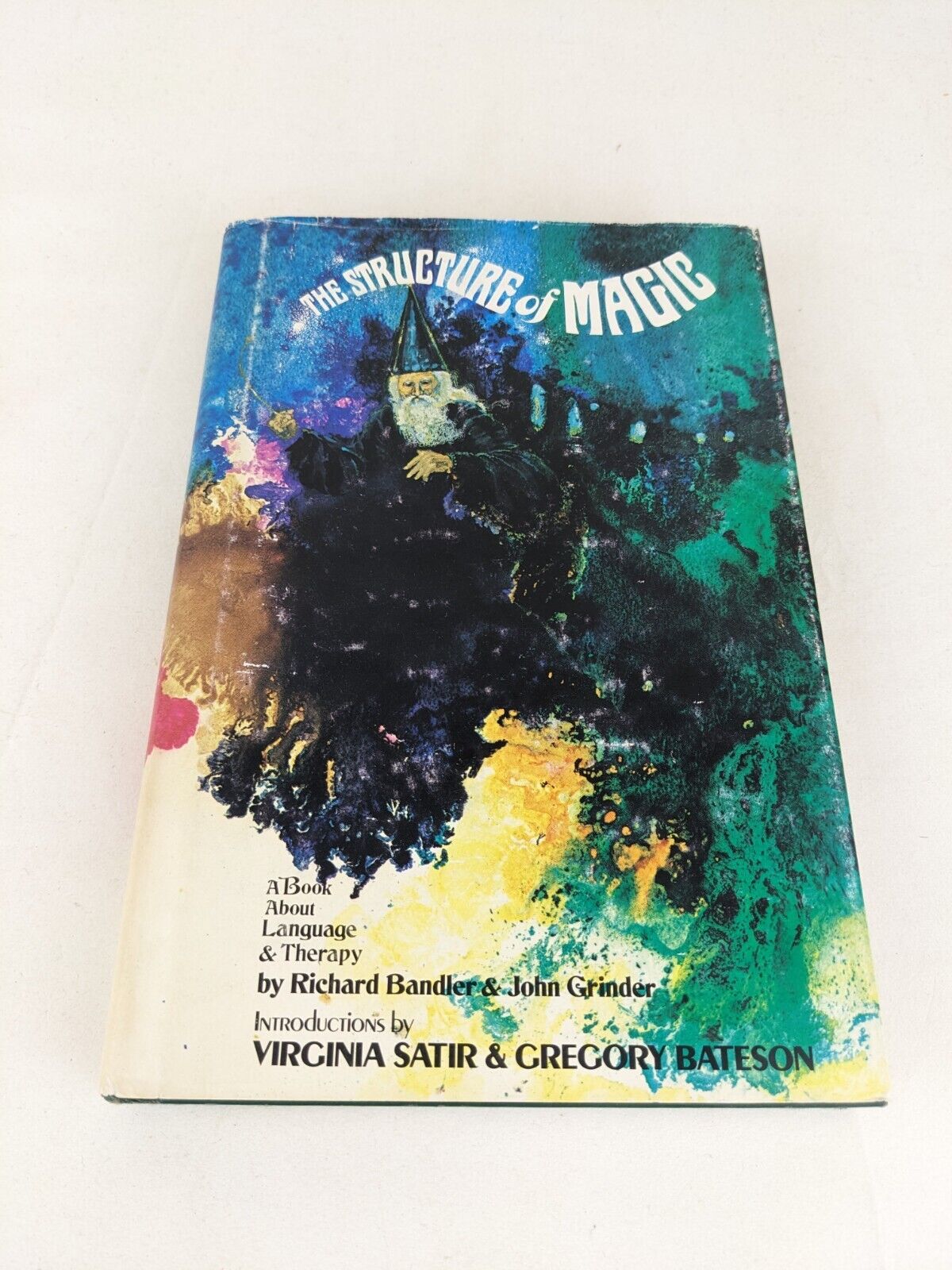 Structure of Magic I: Book about Language and Therapy Richard Bandler 1975 HC