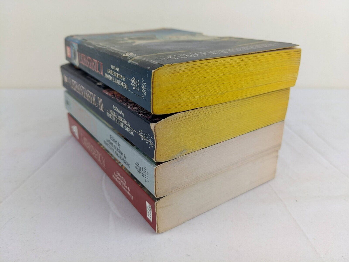 Catfantastic series x 4 by Andre Norton / Martin H. Greenberg 1991 Short Stories