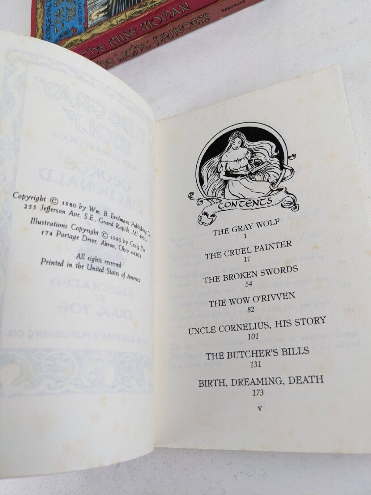 Gray Wolf, Wise Woman & Light Princess by George Macdonald/ Craig Yoe 1980