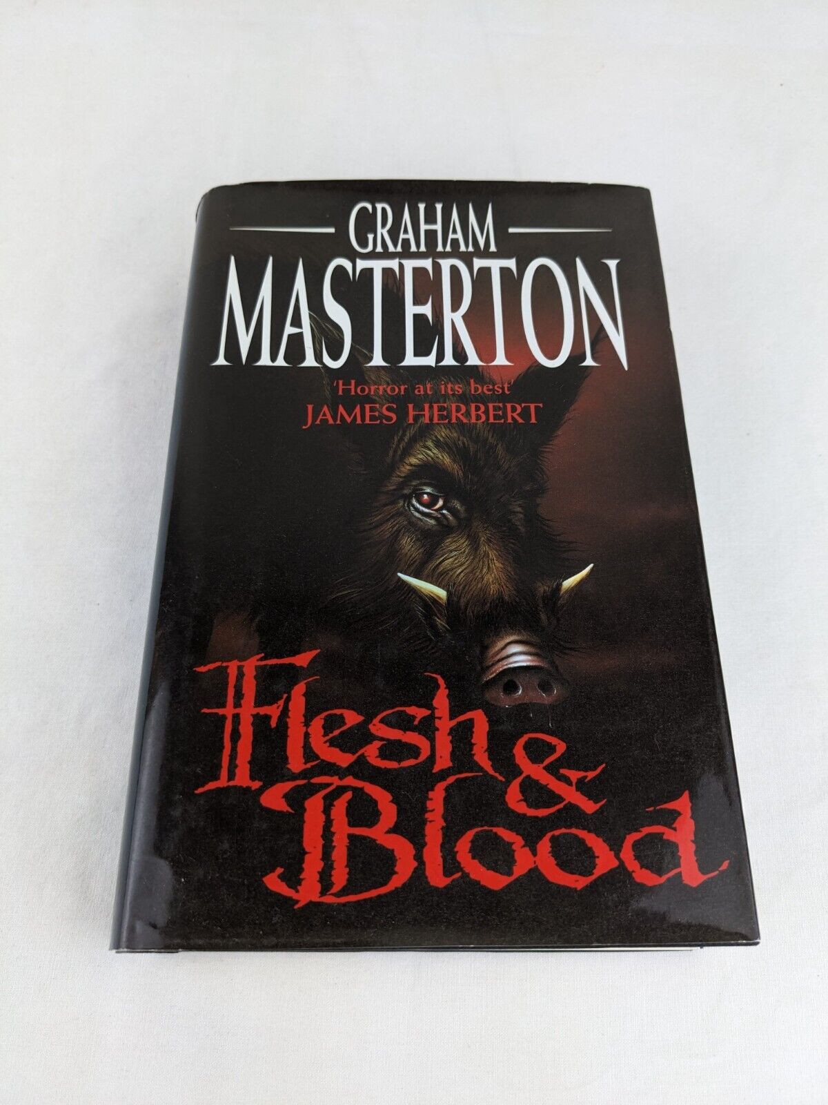 Flesh & Blood by Graham Masterton 1994 Hardcover Horror