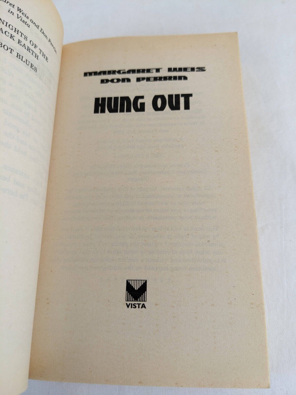 Hung Out by Margaret Weis & Don Perrin 1999 - Mag Force 7