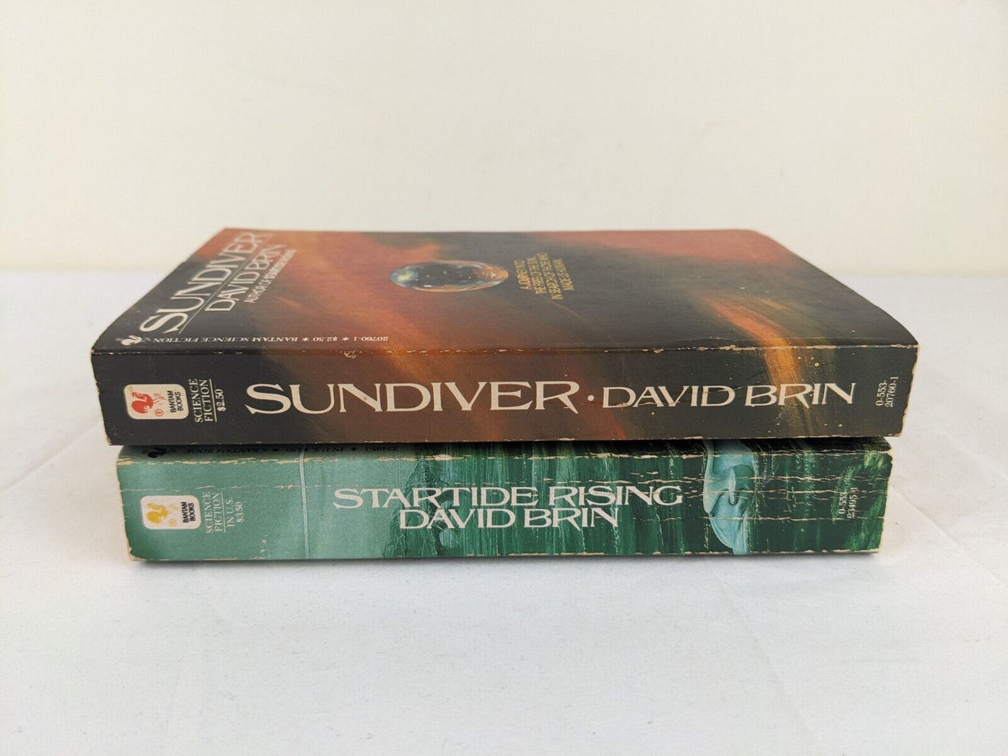 Sundiver & Startide rising by David Brin 1981 Uplift Saga
