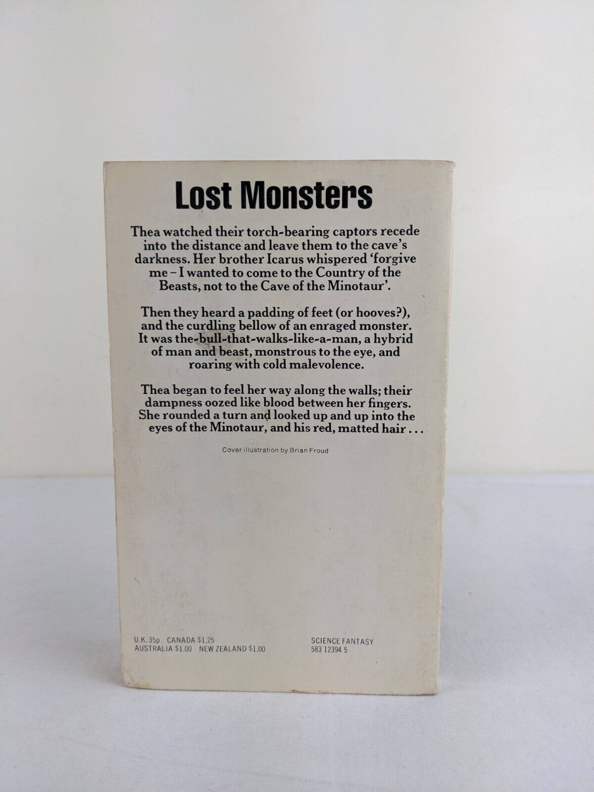 Day of the minotaur by Thomas Burnett Swann 1975