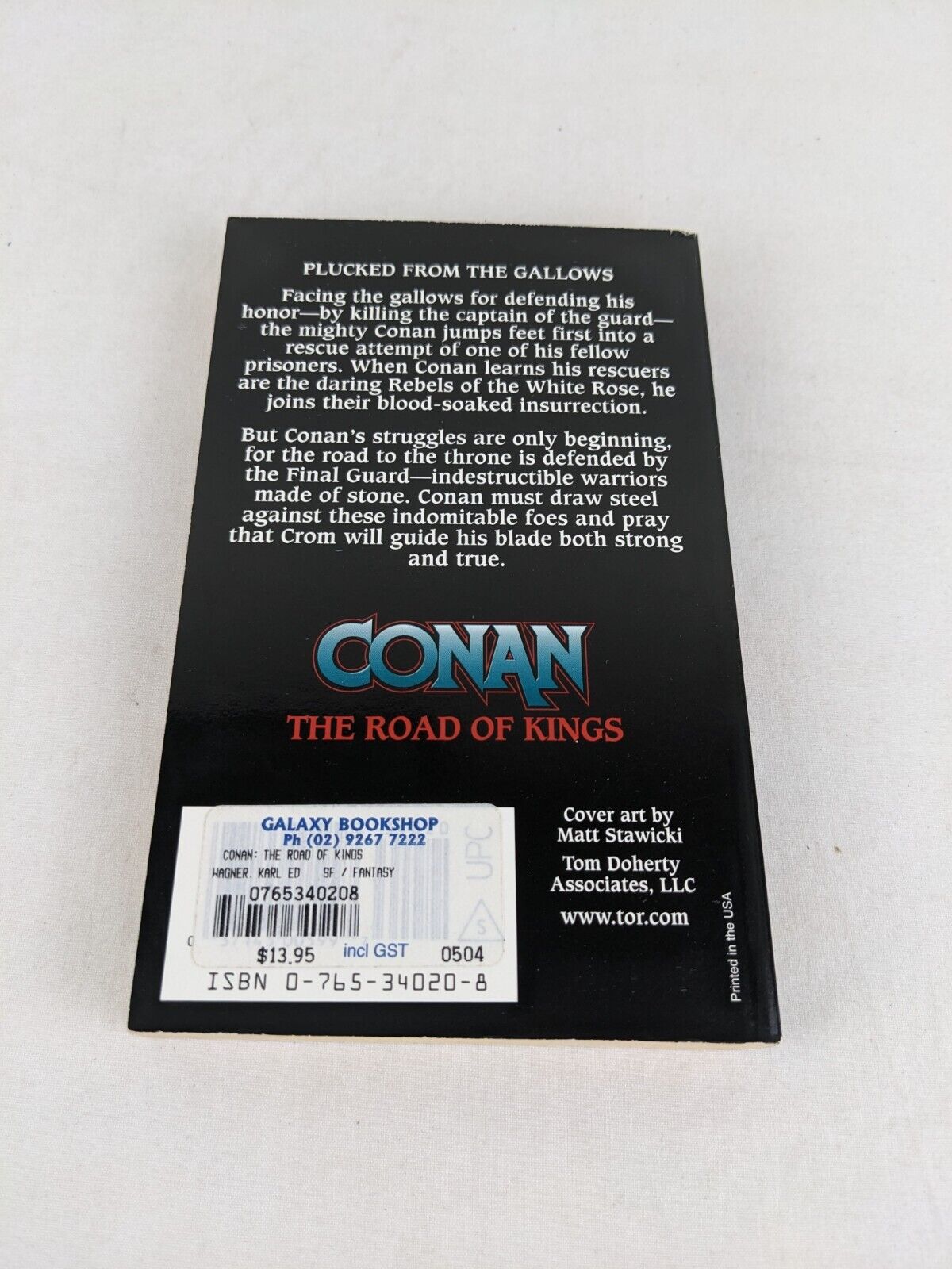 Conan: The road of kings by Karl Edward Wagner 2001 TOR