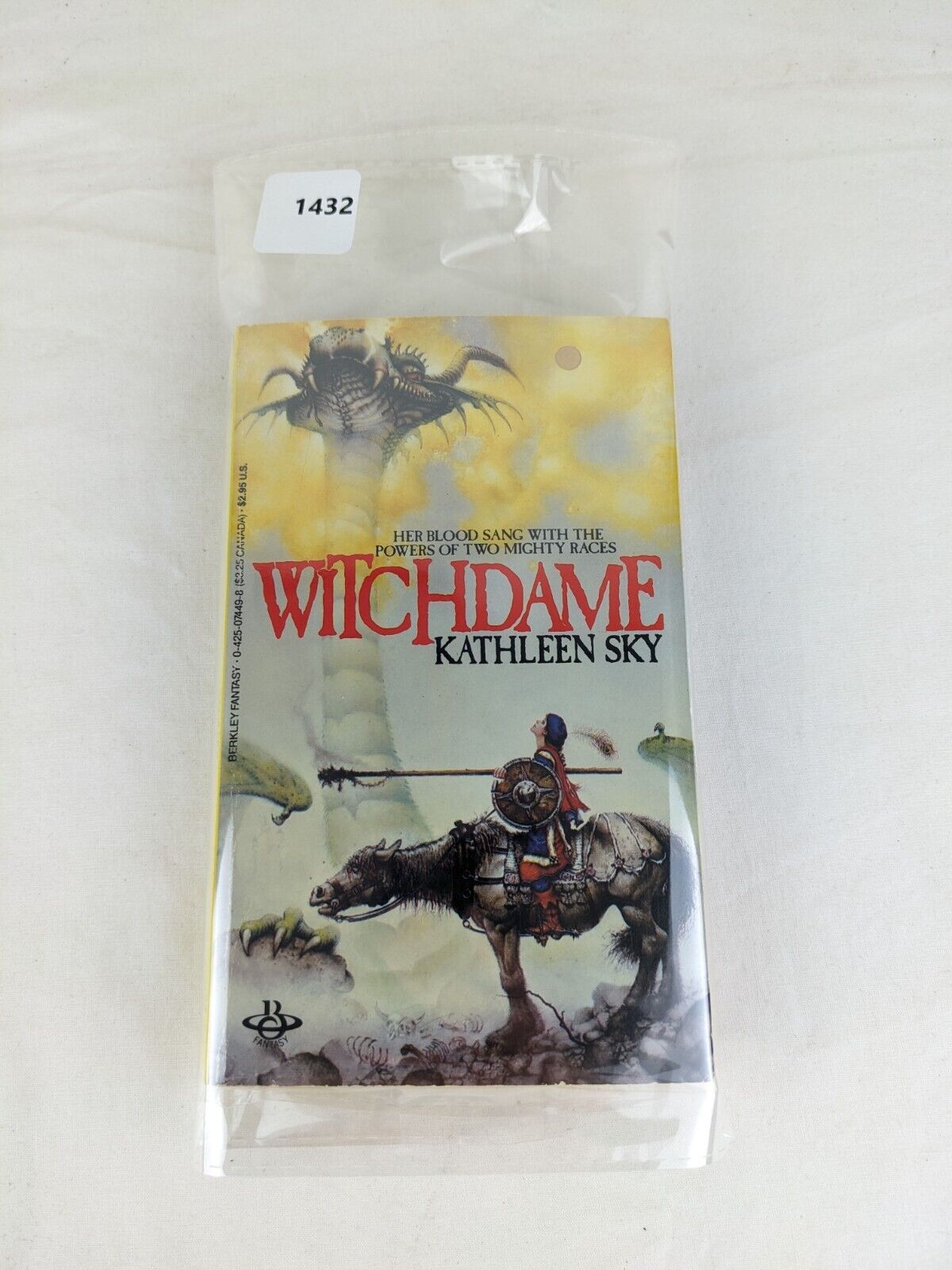 Witchdame by Kathleen Sky 1985 Berkley edition