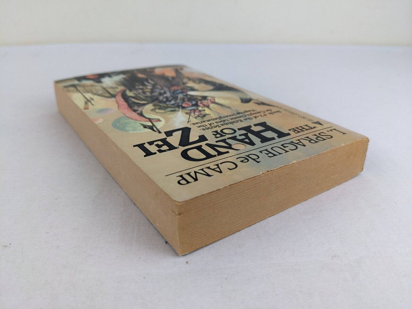 The hand of Zei by L. Sprague de Camp 1982  Viagens Interplanetarias