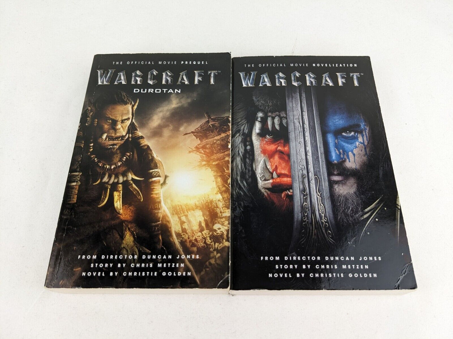 Warcraft official movie novelization & prequel Durotan by Christie Golden 2016