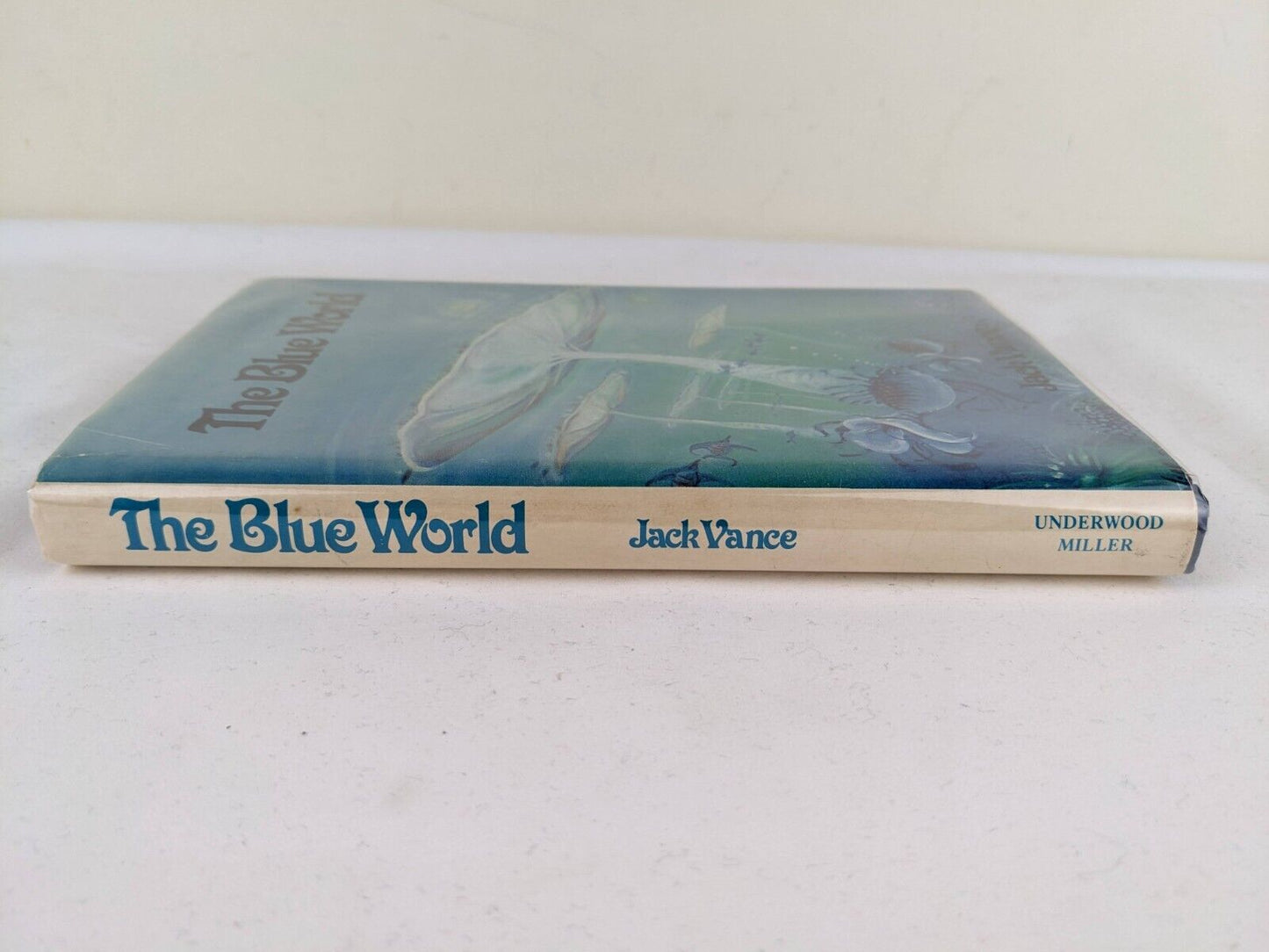 The blue world by Jack Vance Signed 1979 First Edition Hardcover