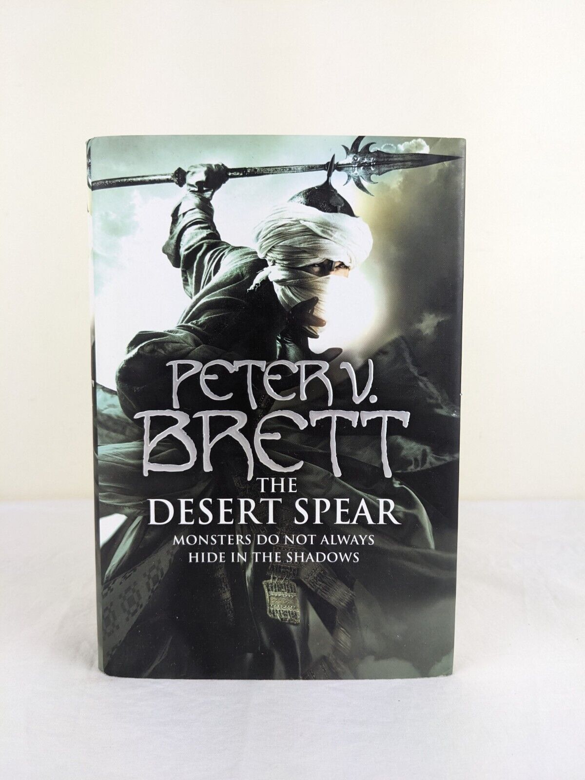 The desert spear by Peter V. Brett 2010 Hardcover Demon Cycle