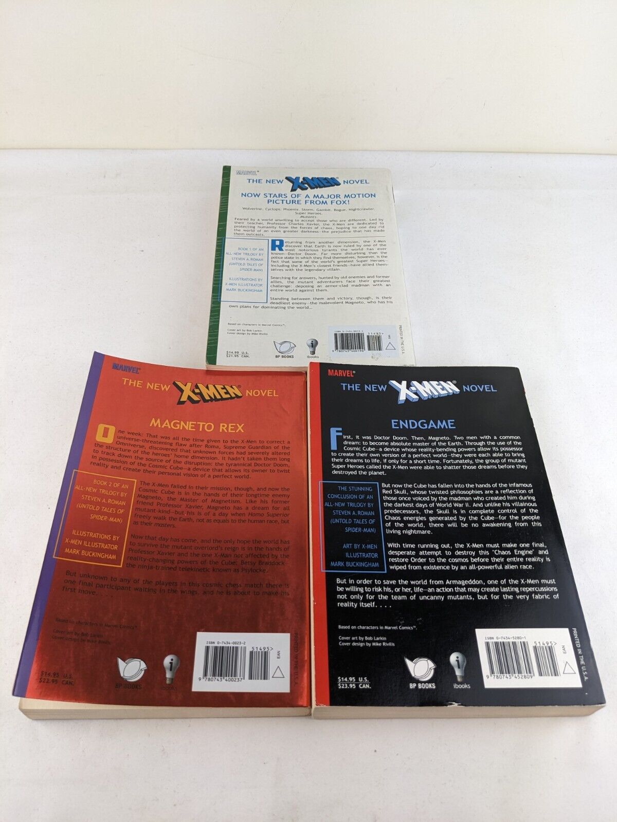 The Chaos Engine Series by Steven A. Roman 2000 Doctor Doom, Magneto & Red Skull