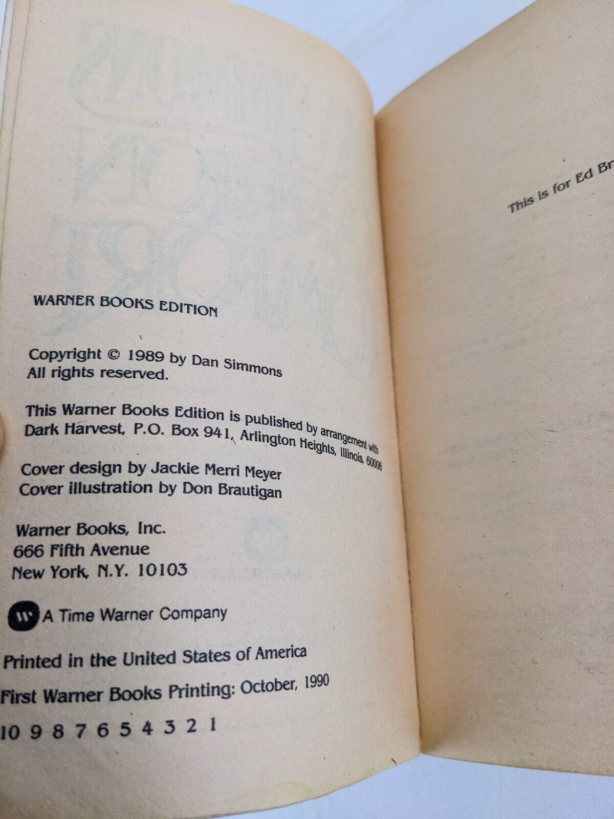 Carrion Comfort by Dan Simmons 1990