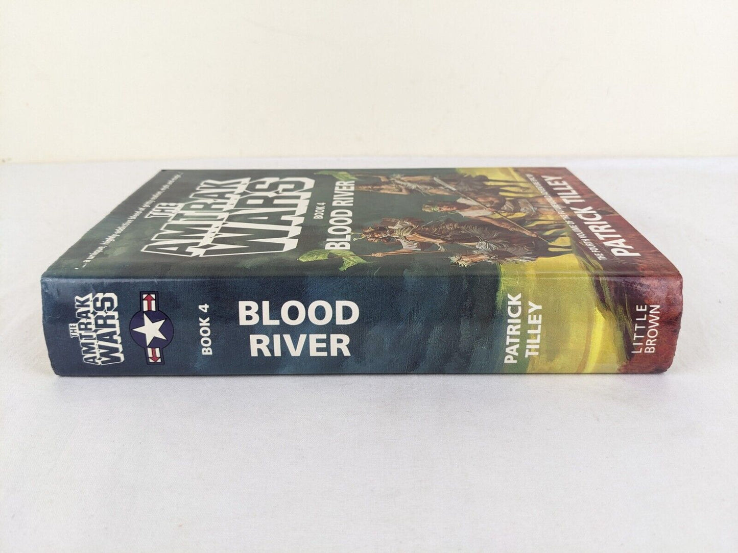 Blood river by Patrick Tilley 1992 Hardcover Amtrak Wars