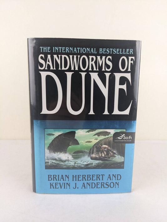 Sandworms of Dune by Brian Herbert & Kevin Anderson 2007 Hardcover First Edition