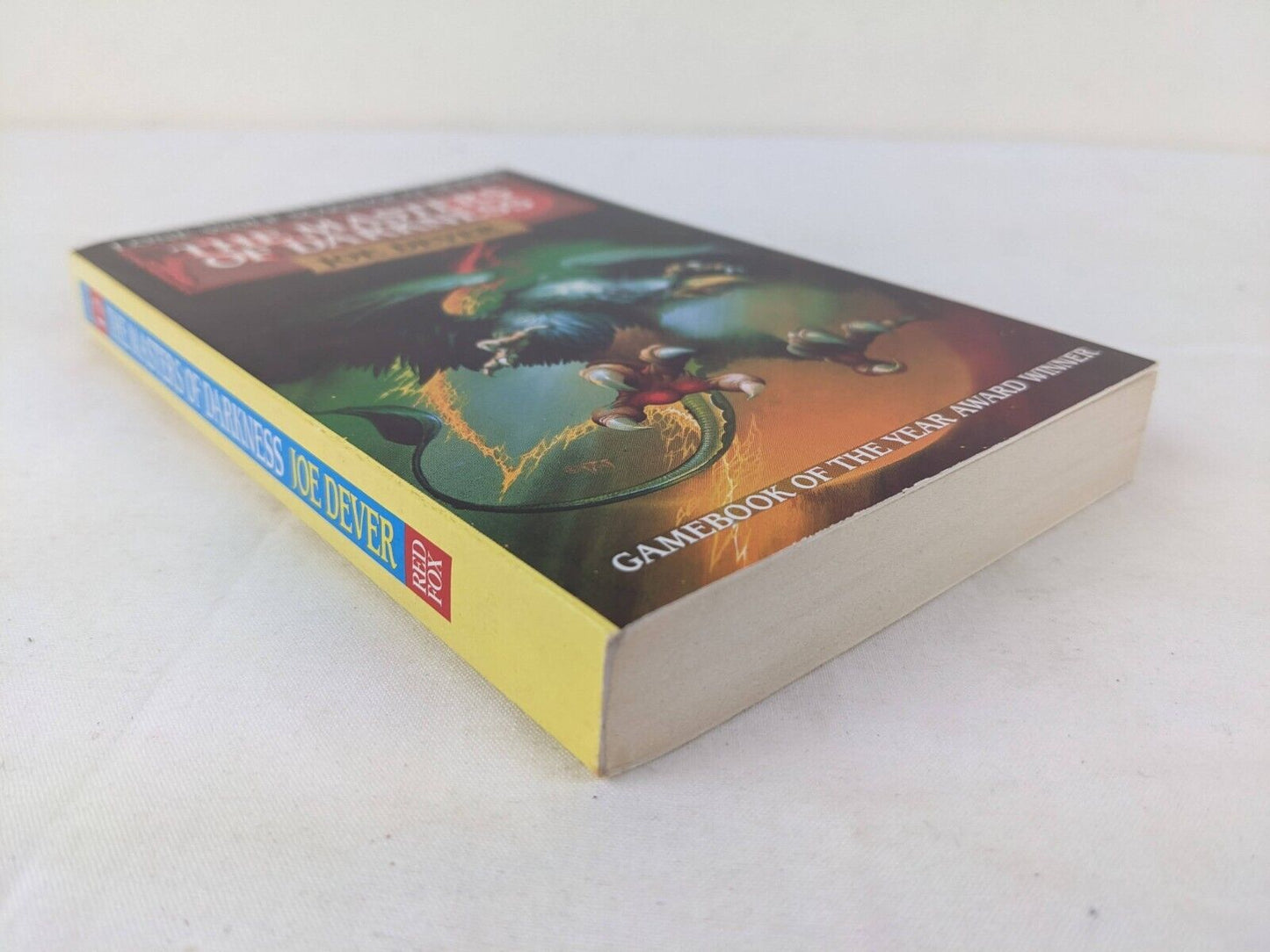 Lone wolf: the masters of darkness by Joe Dever 1990