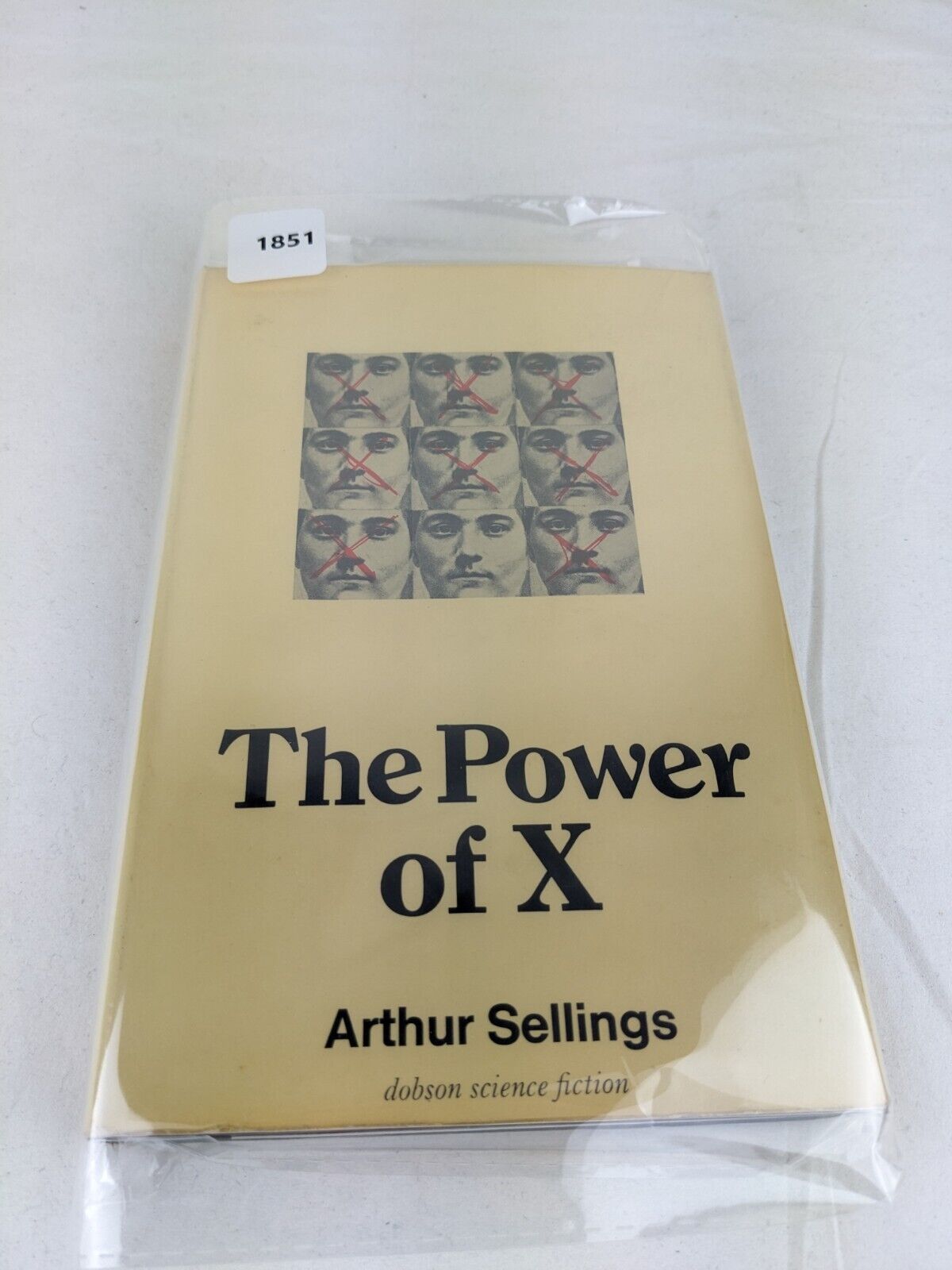 The power of X by Arthur Sellings hardcover 1968 Vintage Science Fiction